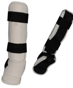 PFGSports Vinyl Shin Instep - Boxing MMA Muay Thai Karate Training & Protection Boxing & MMA