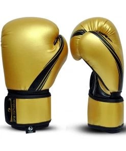PFGSports Metallic Boxing Gloves - MMA Muay Thai Training & Fight
