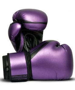 PFGSports Metallic Boxing Gloves - MMA Muay Thai Training & Fight