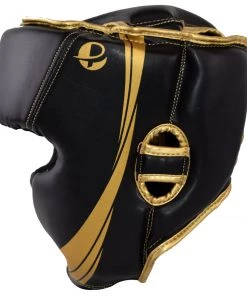 PFGSports PFG Elite Black HeadGear Protector Guard Helmet Boxing MMA UFC Headgear Sparring Boxing & MMA