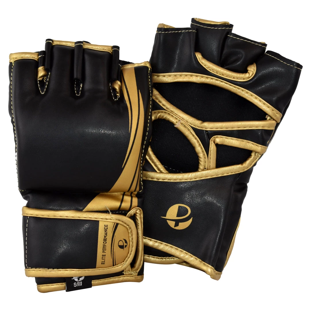 PFGSports Elite Blackout MMA Gloves