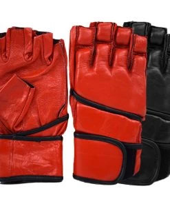 PFGSports MMA Harbinger Gloves Genuine Leather MMA Gloves