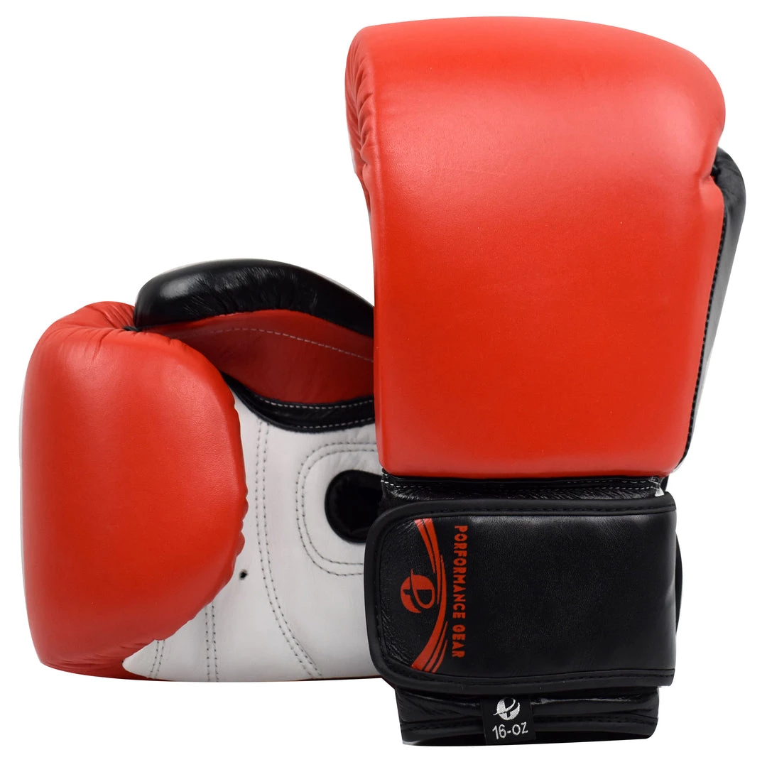 PFGSports Boxing & MMA Pro Fight Gloves (Genuine Leather)