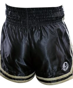 PFGSports Elite Blackout Muay Thai Shorts