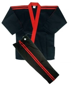PFGSports Martial Arts Karate Team Uniforms Gi - Open & V-Neck