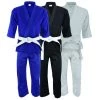 PFGSports Judo Single Weave Kids Adults Unisex Karate Gi Uniform - (Belt Included)