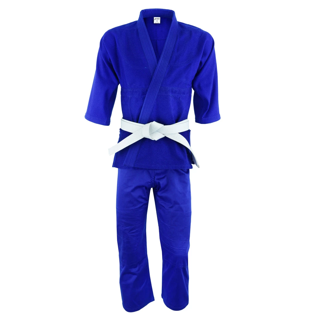 PFGSports Judo Single Weave Kids Adults Unisex Karate Gi Uniform - (Belt Included)