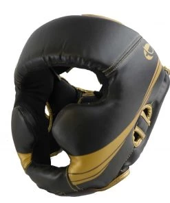 PFGSports PFG Elite Black HeadGear Protector Guard Helmet Boxing MMA UFC Headgear Sparring Boxing & MMA