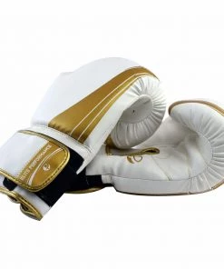 PFGSports Boxing & MMA Elite Blackout Boxing Gloves - Boxing MMA Muay Thai Training And Bag Work