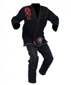 PFGSports UFG Elite Brazilian Jiu Jitsu GI Embroidered Uniform 100% Cotton Pearl Weave