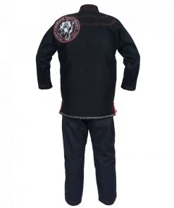 PFGSports UFG Elite Brazilian Jiu Jitsu GI Embroidered Uniform 100% Cotton Pearl Weave