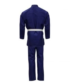 PFGSports Essential Brazilian Jiu-Jitsu Kimono BJJ Gi Uniform Gi - Kids Adults Unisex (White Belt Included)