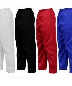 PFGSports Essential Karate Pants Kids Adults Unisex