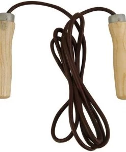 PFGSports Leather Speed Rope - Fitness Practice Genuine Leather Rope