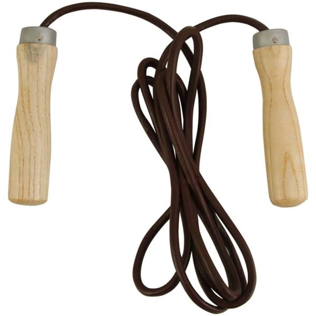PFGSports Leather Speed Rope - Fitness Practice Genuine Leather Rope