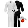 PFGSports Karate Uniform - Light Weight Kids Adults Karate Gi - (Belt Included)
