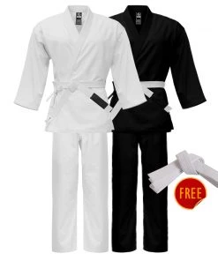 PFGSports Karate Uniform - Light Weight Kids Adults Karate Gi - (Belt Included)