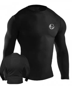 PFGSports Apparel Pro Rash Guard Long Sleeves MMA Boxing Muay Thai