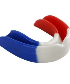 PFGSports Mouth Guards & Cases Colored Mouth Guard Blue White Red