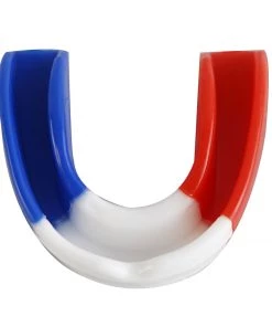 PFGSports Mouth Guards & Cases Colored Mouth Guard Blue White Red