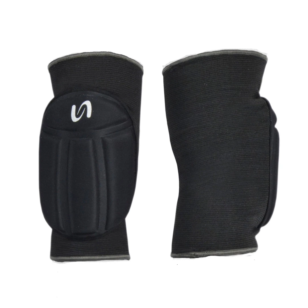 PFGSports Premium Neoprene Knee Pad Black - Karate, Taekwondo, MMA, Kickboxing Combat Training & Sparring And General Use.