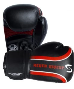 PFGSports Never Giveup - Boxing Gloves For Boxing MMA Muay Thai Bagwork Training & Fight