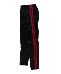 PFGSports Striped Karate Pants Boxing MMA Muay Thai Kung Fu Martial Arts