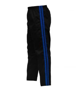 PFGSports Striped Karate Pants Boxing MMA Muay Thai Kung Fu Martial Arts
