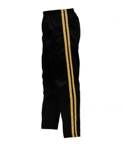 PFGSports Striped Karate Pants Boxing MMA Muay Thai Kung Fu Martial Arts
