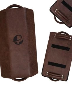 PFGSports PFG Vintage Tombstone Striking Kick Shield Genuine Leather For Boxing MMA Muay Thai Kick Boxing Boxing & MMA